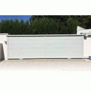 Portail coulissant standard plein - 3000 / 1780_4