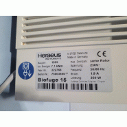 BIOFUGE 15 Centrifugeuse universelle à grande vitesse HERAEUS avec rotor 3754_4