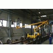 Engins pour infrastructure ferroviaire - nacelles élévatrices - hauteur de travail 12m - bi-énergie essence/diesel_4