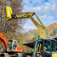 Épareuse série DA pour coupe de végétaux jusqu'à 8cm de diamètre
