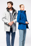 Parka femme Kariban - Réf: K6108 - Polyester Oxford, Capuche amovible, Col polaire_4