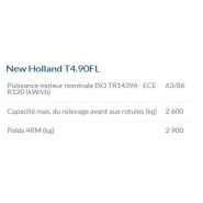 T4.90FL Tracteur agricole - New Holland - 63/86 kW/ch - spécialisé vergers et terrains irréguliers_4