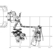 Broyeur d'accotement MLM 200 pour fauchage autour des panneaux de signalisation
