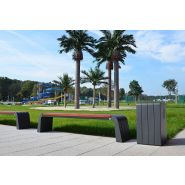 Poubelle publique Vega - Komserwis - Réf. 003335 - 40 L - Design Aneta Bolisąga_4