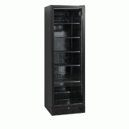 Vitrine réfrigérée noire - SCU1425H - finition élégante, porte vitrée réversible, froid ventilé, LED_4