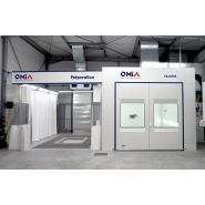 Cabine de peinture Valoria 240 et 300 - surpression équilibrée - éclairage IP54 - véhicules légers et utilitaires_4