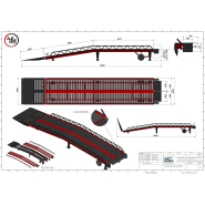 Rampe de quai mobile large AZ Ramp Star XL LLO - Utilisation fixe ou mobile - Capacité de 8T à 20T_4