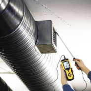 Anémomètre de haute précision - Mesure du débit volumique, vitesse de l'air et température avec sonde télescopique_4