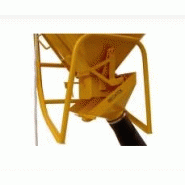 Bennes à béton Sécatol - Large gamme pour transport et coulage dans des endroits difficiles_4