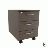 Caisson mobile 3 tiroirs - Quadrifoglio. - Eucalyptus_4