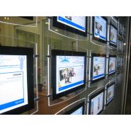 Ensemble de 16 porte-affiches vitrine lumineux LED A4 paysage - Lumicadre - H:397mm x L:330mm - Gamme Originale_4