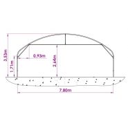 7.80 m - serre tunnel - serres val de loire - longueur 14 m_4