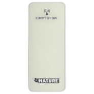 Nature station météo numérique h 14x8,5x3 cm blanc 447513_4