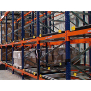 Rayonnage dynamique pour palettes cart pushback_4