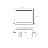 Réverbère LED 36W Conic - Philips LUMILEDS SMD 3030 160lm/W - Référence CANICO40_4