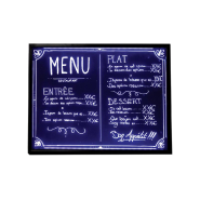 Ardoise lumineuse à LED - 4 couleurs - bo-tab6, bo-tab5_4