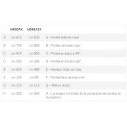 M600AX M548ASX - Broyeur forestier Marolin - 120-125 cm - Débroussailleuse hydraulique semi-professionnelle_4