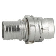 Demi-raccord symétrique avec verrou - DN 40 mm - Embout annelé Ø 40 mm - Inox_4