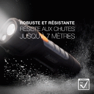 Lampe torche à LED Energizer HARDCASE PROFESSIONAL 4AA - 400 lumens - Étanche IPx4_4