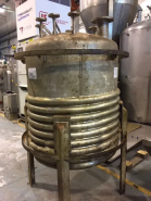 Cuve inox 316l 850 litres mores2 ateliers avec demi-canne d'occasion - référence : c4312_4