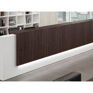 Banque d'accueil en bois Z2 - Modulable, éclairage LED et finitions personnalisées_4