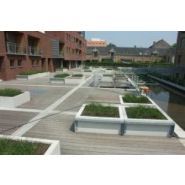 Carrée - Jardinières UrbaStyle en béton architectural avec finitions personnalisables_4