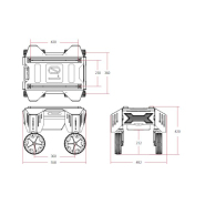 ROBOT AGV AGILEX ROBOTICS RANGER MINI UGV OMNI-DIRECTIONNEL COMPACT MULTIMODAL FLEXIBLE_4