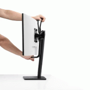 Support de Bureau pour Double àÉcrans de 27 pouces, Montage VESA 75x75/100x100, Réglage de la Hauteur_4