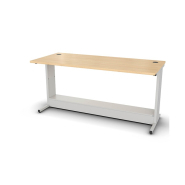 Table informatique DATA avec écran posé - nombreuses dimensions et configurations - fabrication française_4