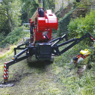 Nacelle araignée sur chenilles Spider 22.10 - Hauteur de travail 21,70 m - Capacité 230 kg - Performante et légère_4