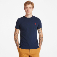 T-shirt Dunstan River Timberland - Réf: TB0A2BPRO - 100% coton biologique, coupe ajustée, logo brodé_4