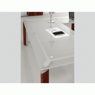 Table bureau verre fill avec retour_4