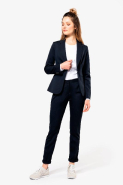 Veste de travail femme Kariban - Réf: K6131 - 64% polyester, 34% viscose, 2% élasthanne - Plusieurs coloris et tailles disponibles_4
