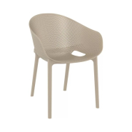 Fauteuil en résine Sky Pro - Stamp - Polypropylène renforcé fibre de verre - Usage extérieur - Anti-UV - Empilable_4