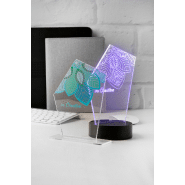 Trophée en acrylique - lampe LED multicolore - gravure laser incluse - minimum 25 pièces_4