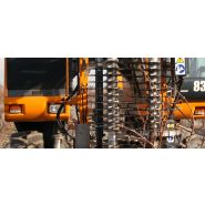 Disco PCD Multiviti - Prétailleuse Pellenc avec 3 à 6 paires de disques biseautés - Écartement 100 mm_4