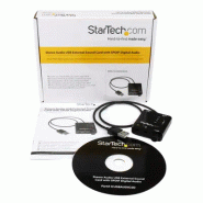 StarTech Carte son externe USB avec audio SPDIF numérique_4