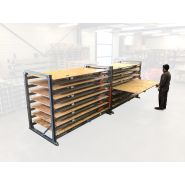 Rack à tiroirs STOCK3P - Pour tous types de palettes, bacs plastique et cartons - Ergonomie et capacité jusqu'à 3000 kg_4