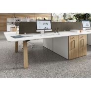 Take Off Country - Bureau open space Mahora - Plateau mélaminé - Design scandinave, multiples configurations_4