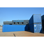 Container maritime 40 pieds High Cube - stockage et transport grande capacité_4