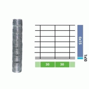 Vidaxl clôture de jardin acier galvanisé 50x1 m argenté 149483_4