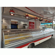 Camion d'occasion boucherie Peugeot Boxer 6m60 - Vitrine réfrigérée 5m83 + réserves réfrigérées_4