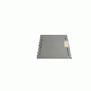 Plaque signalétique CristalSign - Slim® 150 x 150 mm extraplate - Réf : 220307 - Encombrement hors tout 157 x 157 x 10 - Arrondi côté 150_4
