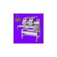 Brodeuse industrielle - Shenzhen Wanyang - 2 têtes - 9 à 15 couleurs - broderie casquettes, t-shirts, plats et 3D_4