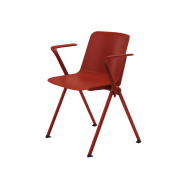 Chaise d'accueil multi-usage MIA - design élégant et moderne, 4 pieds empilables, 3 couleurs disponibles_4