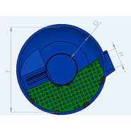 Tribofinition de polissage mécano-chimique et trovalisation - Vibrateurs cylindriques RV 15-SL avec ébavurage et polissage intégrés_4