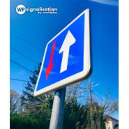 Panneau indication C18 - Priorité à la circulation venant en sens inverse - WP Signalisation_4