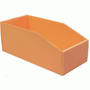 Bac à bec plastique alvéolaire orange - 761504 – 280 x 90 x 105 cm_4