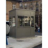 Guérite de sécurité CARAPACE - Anti-effraction CR4 - Pare-balles FB4, FB6, FB7 - Fabriqué en France - Outdoor - Rupture de pont thermique_4