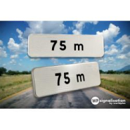 Panonceau de distance M1 - Longueur personnalisable - Gamme Innov - WP Signalisation_4
